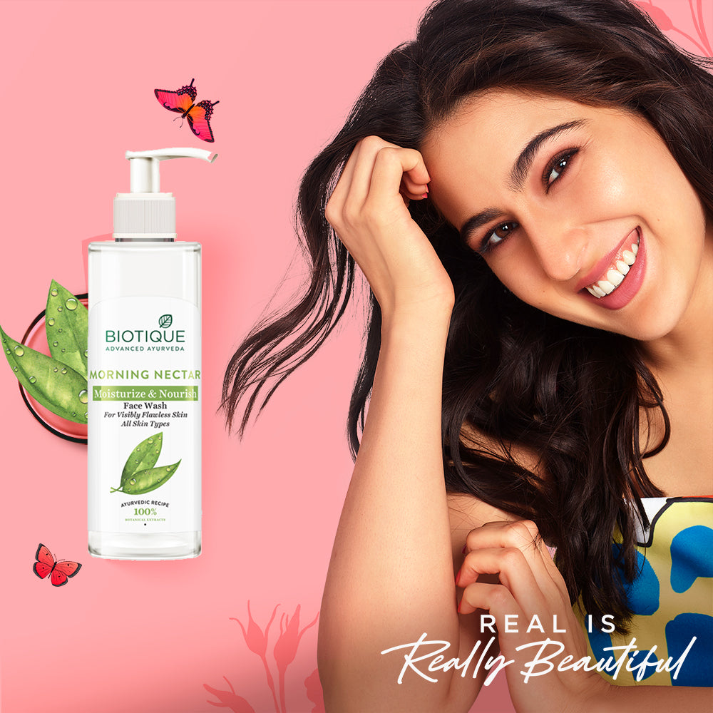 Morning nectar moisturize & nourish face wash