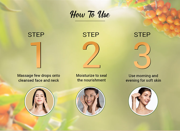 How to use GLOW RESTORE Grapeseed & Sea Buckthorn Treatment Oil 30ml