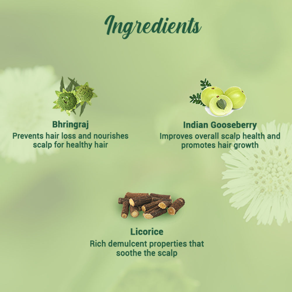 Bhringraj anti hair fall therapeutic hair oil