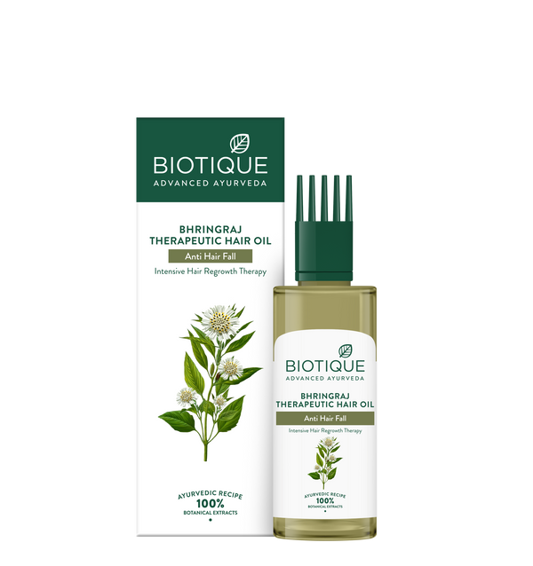 Bhringraj anti hair fall therapeutic hair oil