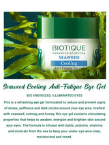 SEAWEED Cooling Anti-Fatigue Eye Gel 15g