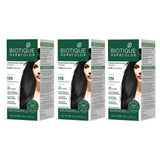 Pack of 3 Herbcolor 1N Natural Black 50 Gm +110 Ml