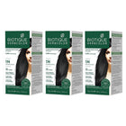 Biotique Herbcolor 1N Natural Black - 50gm + 110ml (Pack of 3)