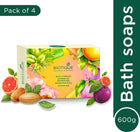 Biotique Bathing, Celebration Pack with 4 Unique, Refreshing & Nourishing Soap (4 X 150g)