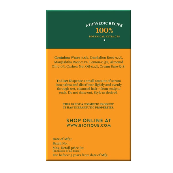 ALMOND & CASHEW Colour Protect Hair Serum 40ml