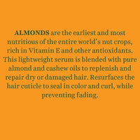 Almond & cashew colour protect hair serum 40ml