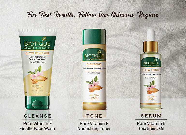 GLOW TONIC GEL Pure Vitamin E Gentle Face Wash 150ml