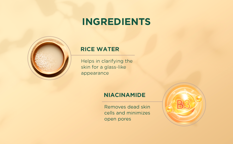 BIOTIQUE RICE WATER & NIACINAMIDE Gel Face Scrub 100ml A+ content