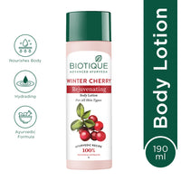 Winter cherry rejuvenating body lotion 120ml