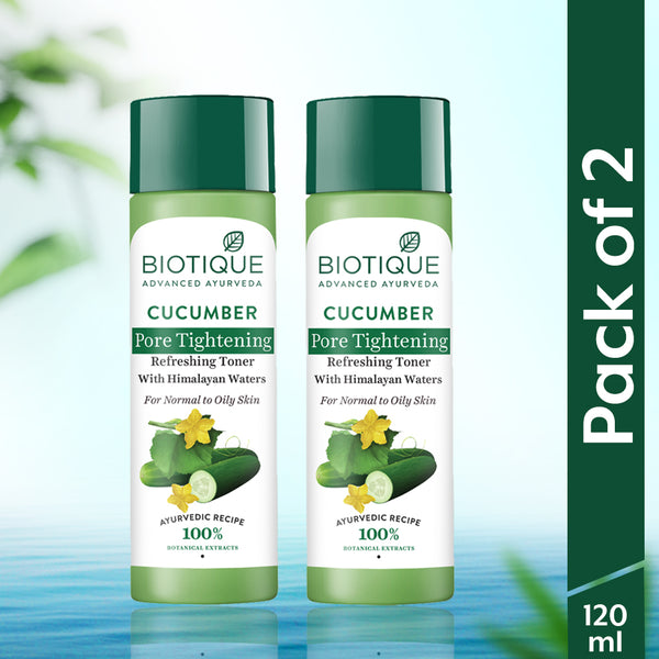 Cucumber pore tightening refreshing toner