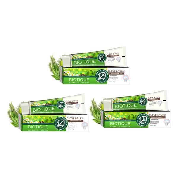 Complete care toothpaste - ayurvedic treatment for gums & teeth - 140gm (pack of 3)