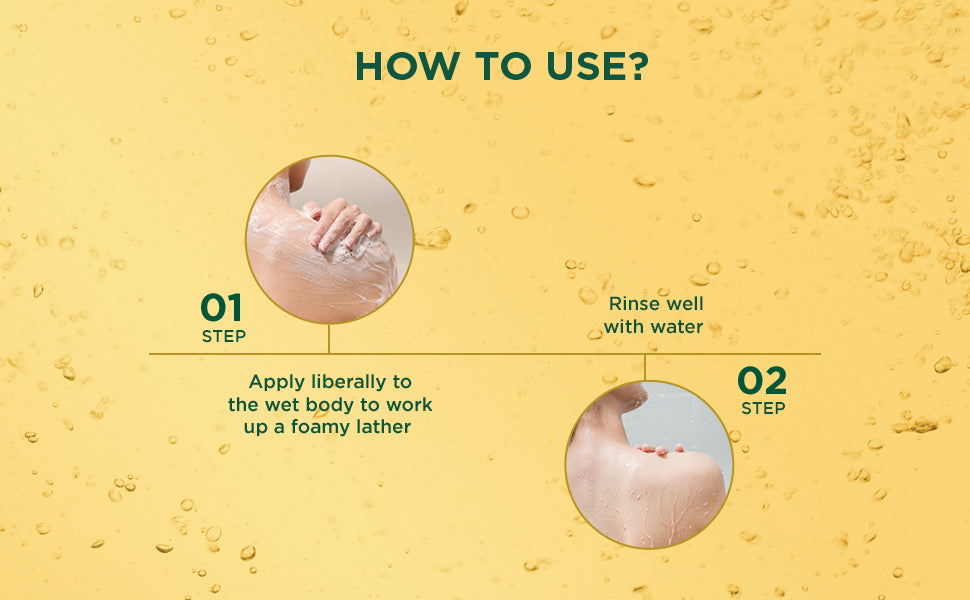 BIOTIQUE UBTAN & COLLAGEN Body Wash 200ml A+ content