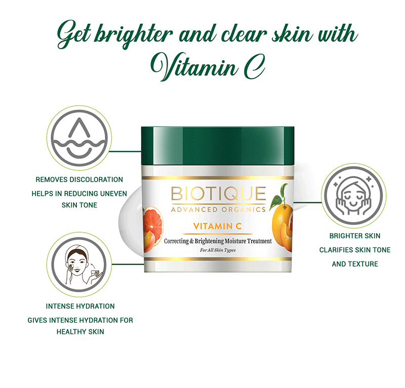 Vitamin C Correcting and Brightening Moisture Treatment 50g A+ content