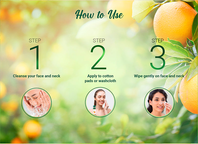 Clear improvement vitamin c face toner 120ml
