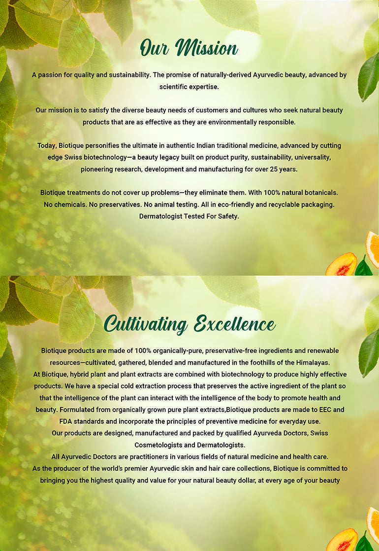 Biotique Advanced Organics Clear Improvement Vitamin C Brightening Face Wash 150Ml A+ content