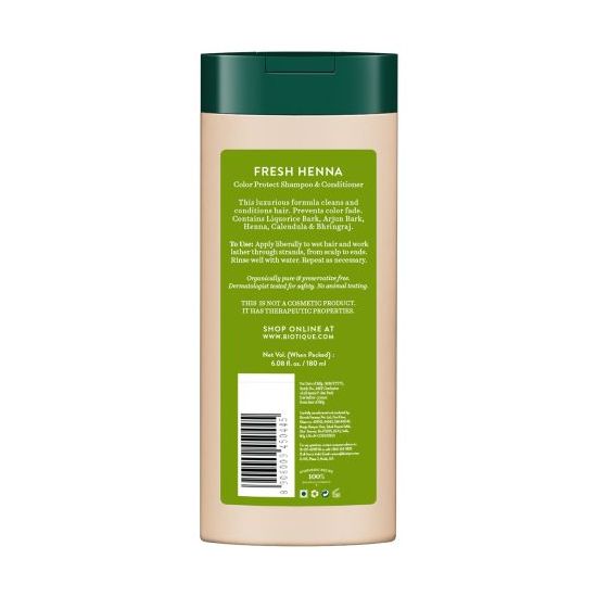 Fresh henna colour protect shampoo & conditioner