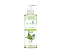 Basil & parsley revitalizing body wash 200ml