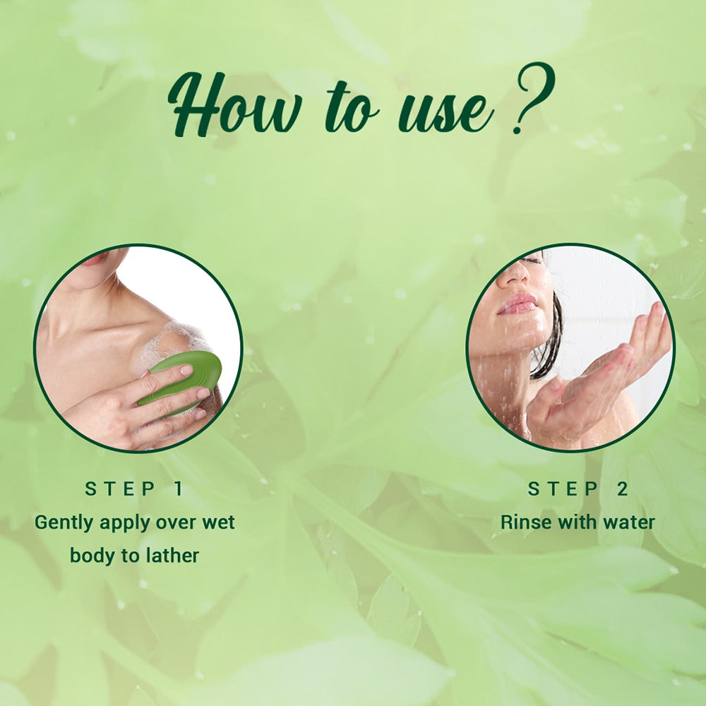 Basil & parsley revitalizing bathing bar