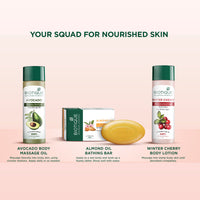 Almond oil nourishing bathing bar 150g