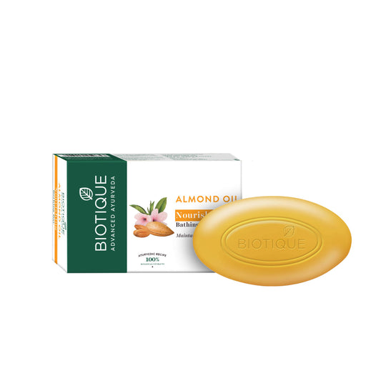 Almond oil nourishing bathing bar 75g