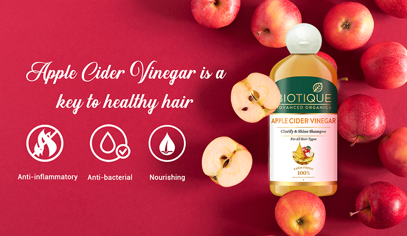 Apple Cider Vinegar Clarify & Shine Shampoo 300 ml