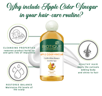Apple cider vinegar clarify & shine shampoo 300 ml