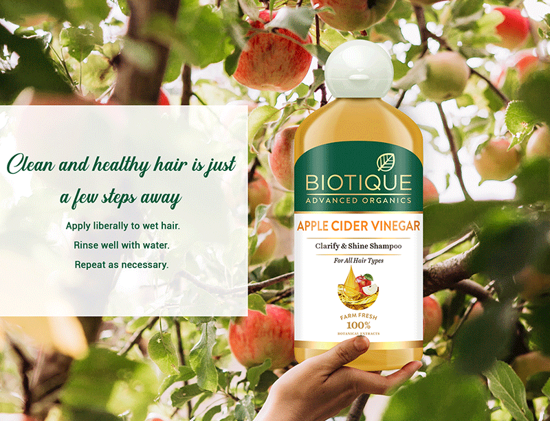 Apple Cider Vinegar Clarify & Shine Shampoo 300 ml