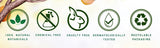 100% natural botanicals