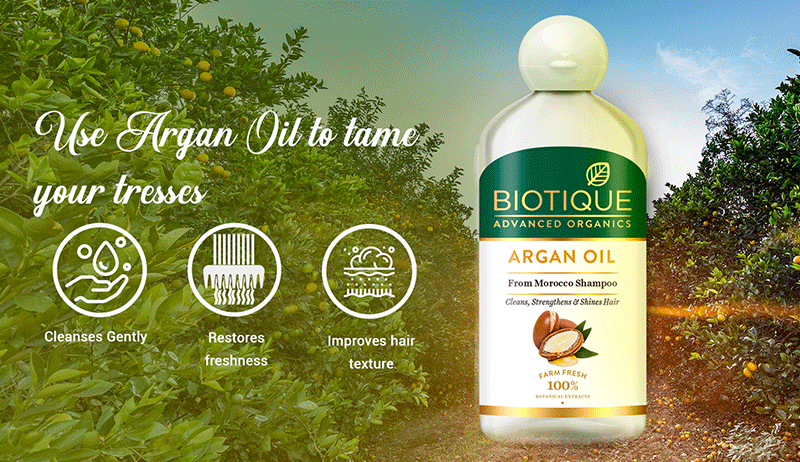 Argan oil from Morocco shampoo 300ml A+ content