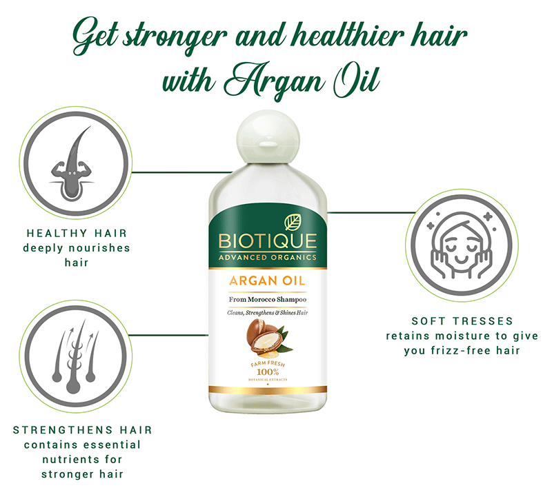Argan oil from Morocco shampoo 300ml A+ content