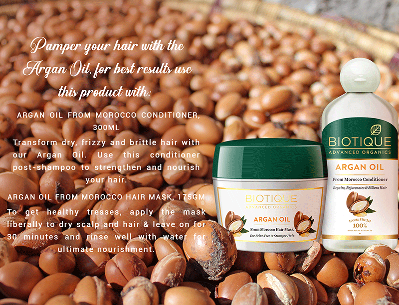 Argan oil from Morocco shampoo 300ml A+ content