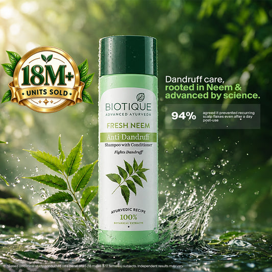 Fresh neem anti dandruff shampoo & conditioner 190ml