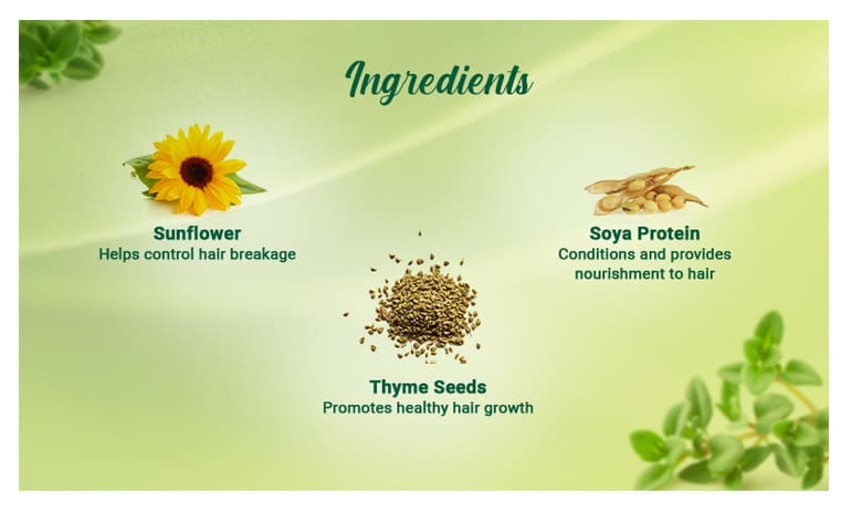 THYME Volume & Bounce Conditioner 180ml ingredient
