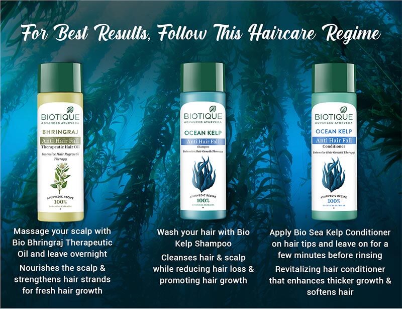 OCEAN KELP Anti Hair Fall Shampoo 340ml A+ content