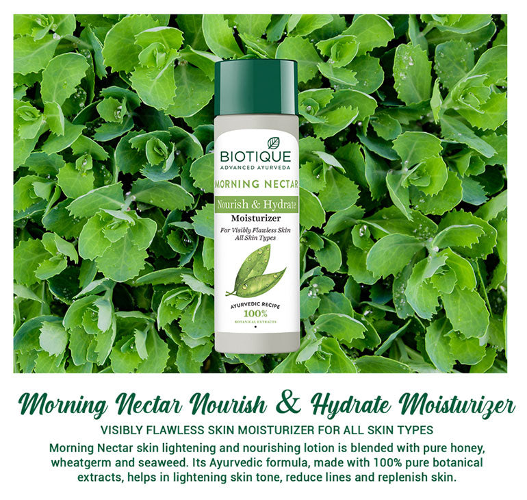 MORNING NECTAR Nourish & Hydrate Moisturizer 190ml (Pack of 2) A+ content