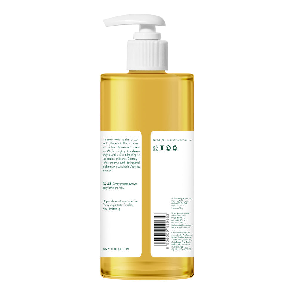 Almond oil ultra rich body wash - 500ml