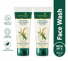 BIOTIQUE RICE WATER & NIACINAMIDE Gel Face Wash 100ml (pack of 2)