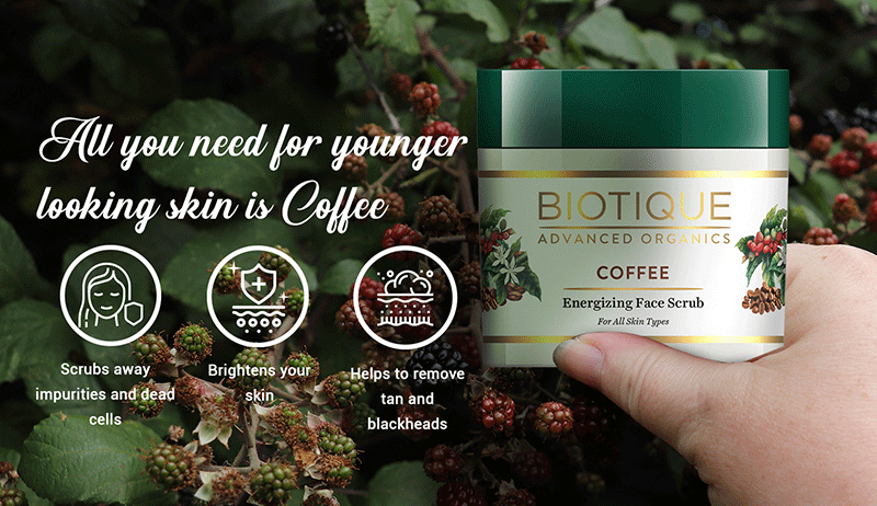 Coffee Energizing face srcub 50gm A+ content