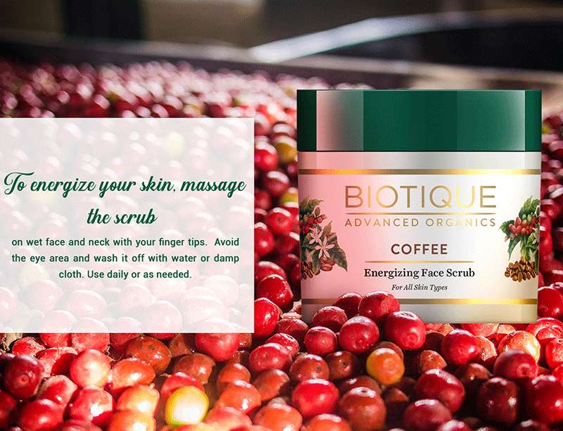 Coffee Energizing face srcub 50gm A+ content