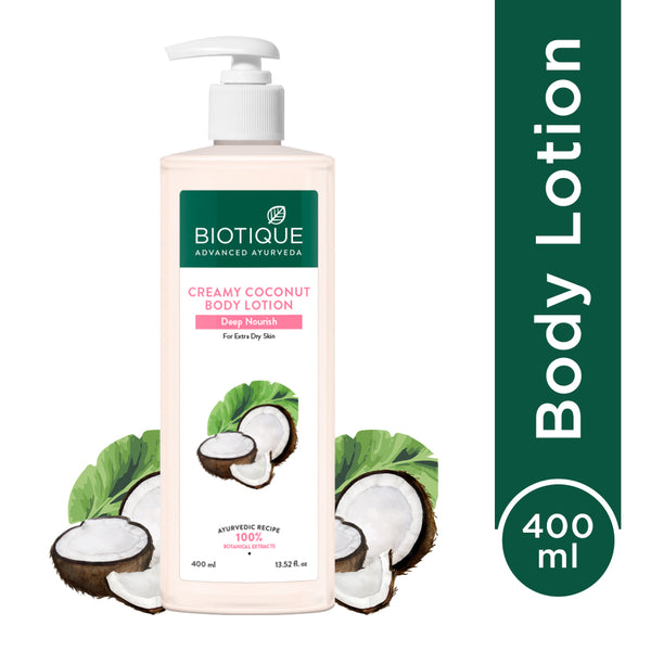 Creamy coconut deep nourish body lotion