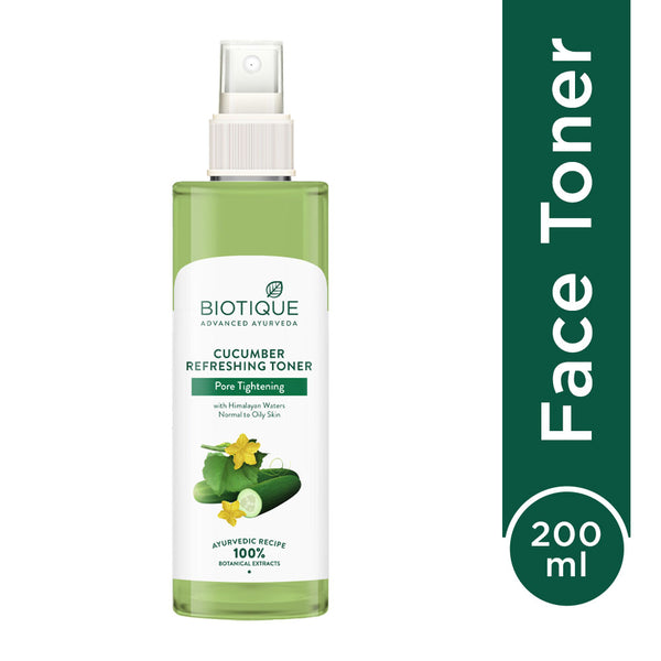 Cucumber pore tightening refreshing toner