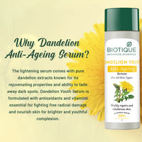 Dandelion youth anti-ageing serum - 190ml (pack of 2)