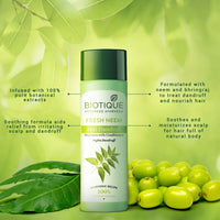 Fresh neem anti dandruff shampoo & conditioner 120ml