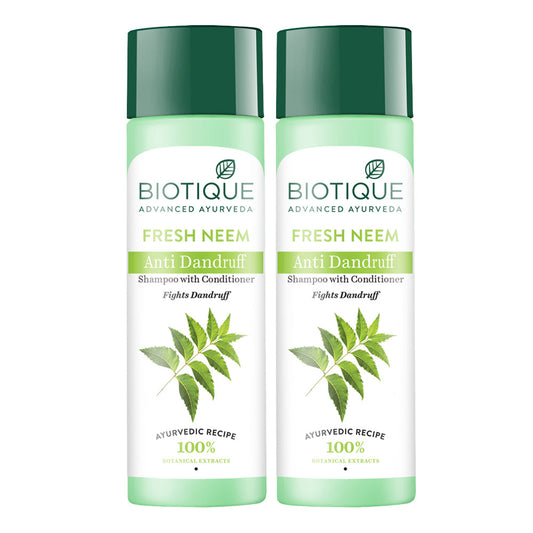 Fresh neem anti dandruff shampoo & conditioner pack of 2 (120ml)