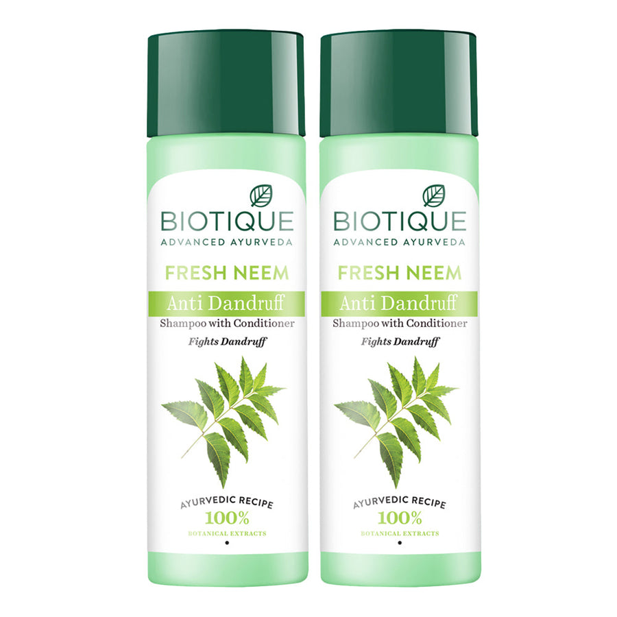 FRESH NEEM Anti Dandruff Shampoo & Conditioner pack of 2 (120ml)