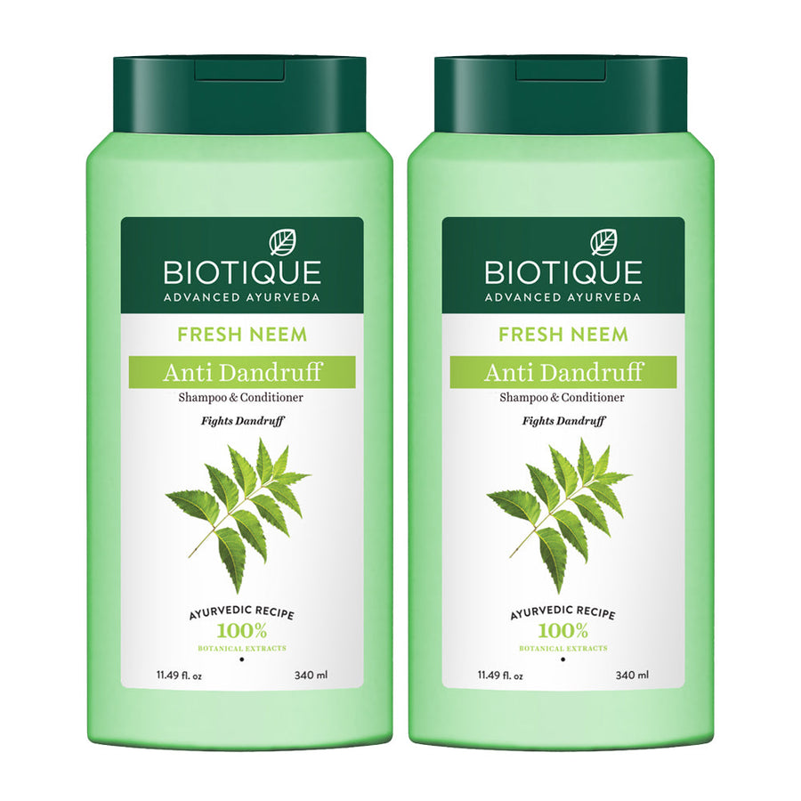 FRESH NEEM Anti Dandruff Shampoo & Conditioner pack of 2 (340ml)