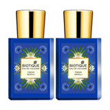 BIOTIQUE FRESH NEROLI Eau De Cologne 50ml (Pack of 2)