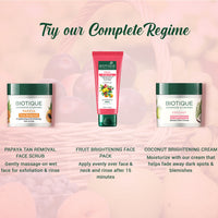Fruit brightening depigmentation & tan removal face pack 100g
