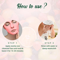 Fruit brightening depigmentation & tan removal face pack 100g