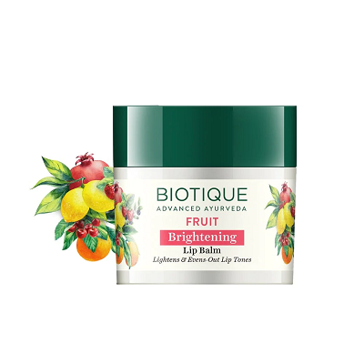 Biotique fruit brightening lip balm 12g